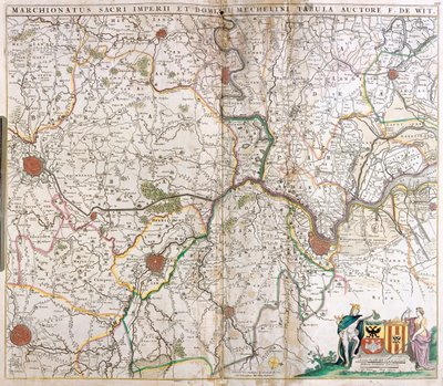 ゼーラント州、フランドル地方、ブリュッセル地方、オランダ、ベルギー 作： Frederick de Wit