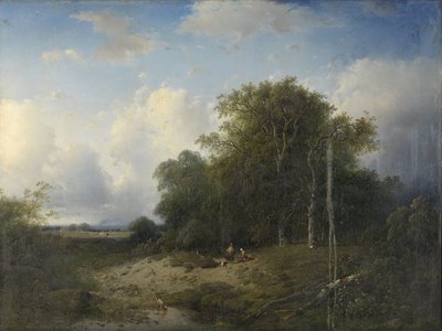 風景 作： Frederik Hendrik Hendriks