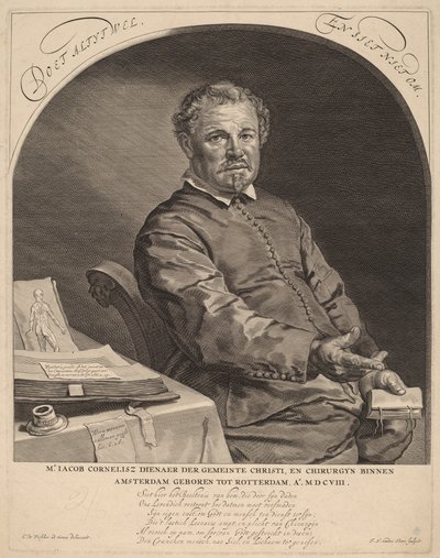 ジェイコブ・コーネリアス 作： Frederik Hendrik van den Hove after Cornelis Visscher