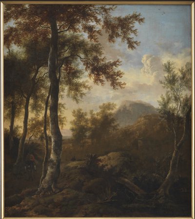 山の風景 作： Frederik de Moucheron