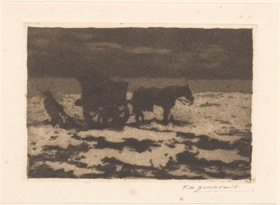 貝漁師 作： Frederika Henriëtte Broeksmit (signed by artist)