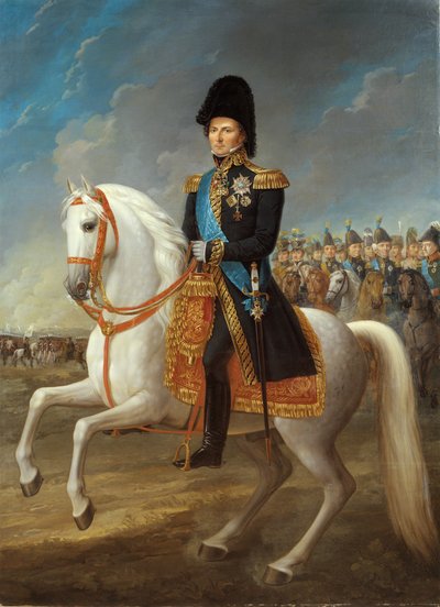 ジャン・バプティスト・ジュール・ベルナドット（1763-1844）、フランス元帥、スウェーデン国王、ノルウェーの肖像 作： Fredric Westin