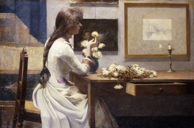 午前中に;ル・マタン、1889 作： Freke Field