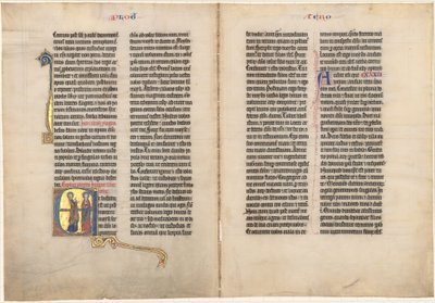 主の前のヨシュア 作： French 13th Century