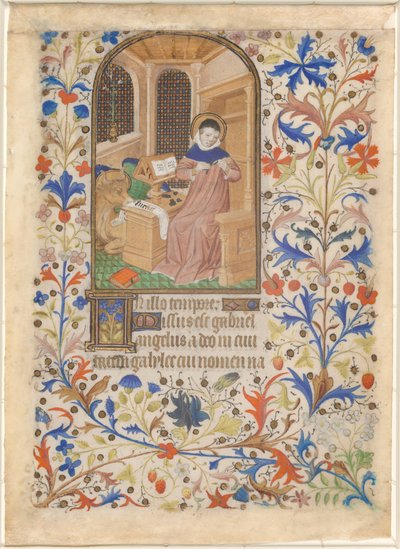 聖ルカ 作： French 15th Century