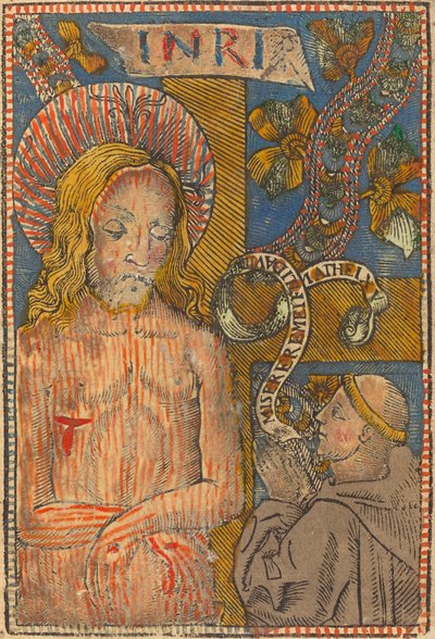 フランシスカンとの悲しみの男 作： French 15th Century