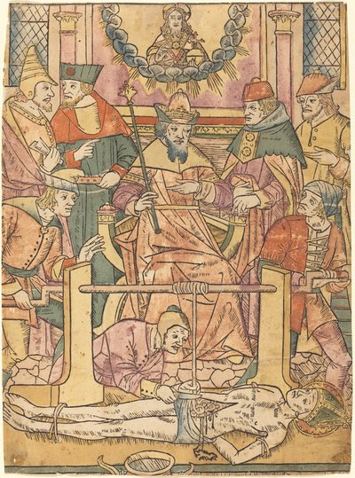 聖エラスムスの殉教 作： French 15th Century