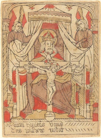 三位一体 作： French 15th Century