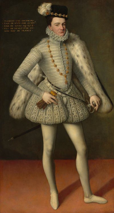 エルキュール＝フランソワ公、アランソン公 作： French 16th Century