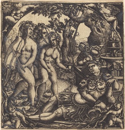 パリの審判 作： French 16th Century