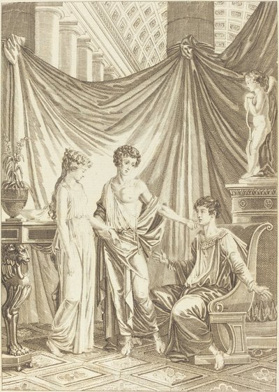 二人の友達 作： French 18th Century