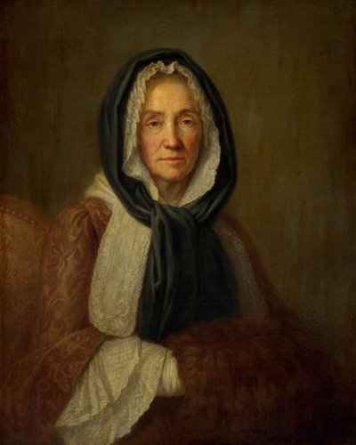 マフを持つ老婆 作： French 18th Century