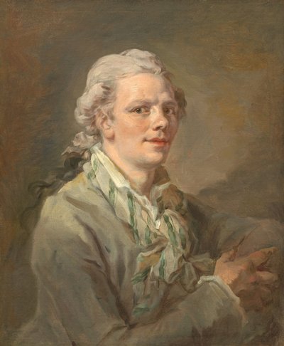 若い男の肖像 作： French 18th Century