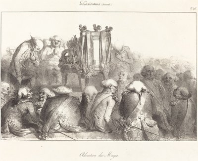 魔術師の崇拝 作： French 19th Century