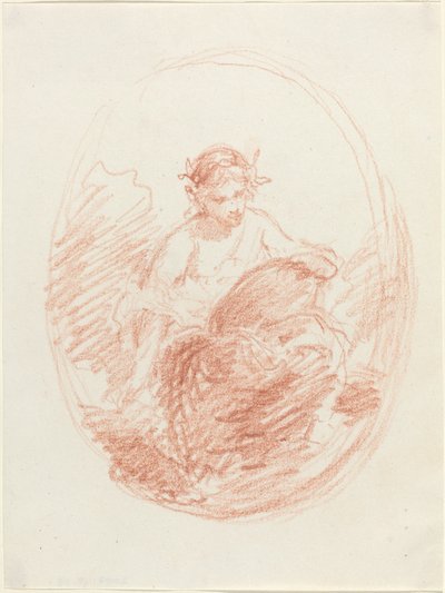 寓意図 作： French 19th Century
