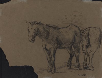 馬 作： French 19th Century