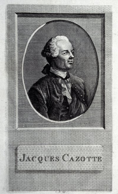 著者の肖像Jacques Cazotte 1720-1792 作： French Master