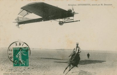 M Demanestが飛んだ飛行機アントワネット 作： French Photographer