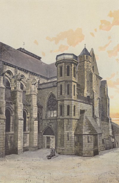 Aigueperse、Eglise、ファサードS 作： French Photographer
