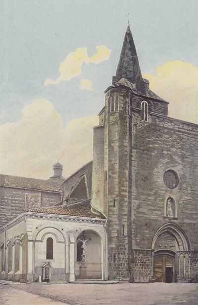 Aire-sur-LAdour、Cathedrale、ファサードNO 作： French Photographer