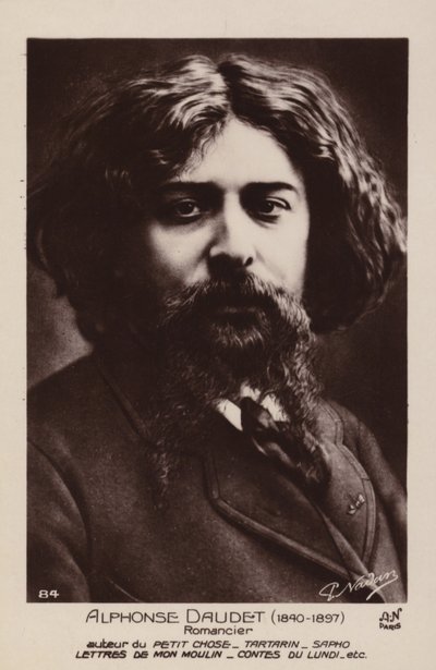 アルフォンスドーデ（1840-1897）、フランスの小説家 作： French Photographer