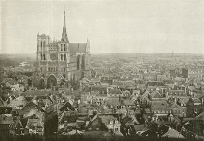 アミアン・ヴュー・ジェネラル（モノクロ写真） 作： French Photographer