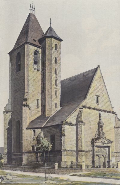 Assier、Church、Ensemble NO 作： French Photographer