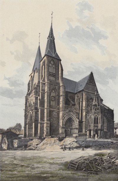 Avioth、Church、SWアンサンブル 作： French Photographer