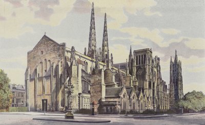 ボルドー、Cathedrale St-Andre、SE、Tour Pey-Berland 作： French Photographer