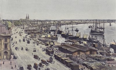 ボルドー、リシュリュー広場、Quais Louis XVIII、Chartrons、Bacalan 作： French Photographer