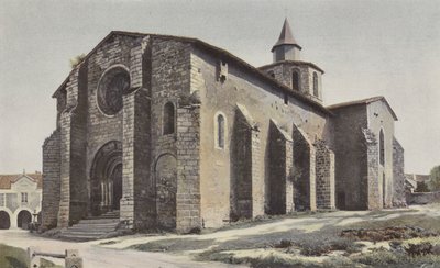 Bussieres-Badil、Church、Ensemble SO 作： French Photographer