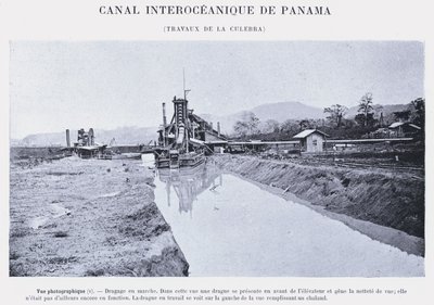 パナマ大洋間運河、ラ・クレブラの作品（モノクロ写真 作： French Photographer
