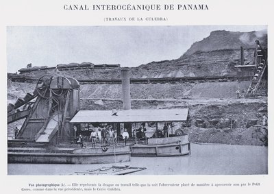 パナマ大洋間運河、ラ・クレブラの作品（モノクロ写真 作： French Photographer