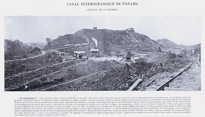 パナマ大洋間運河、ラ・クレブラの作品（モノクロ写真 作： French Photographer