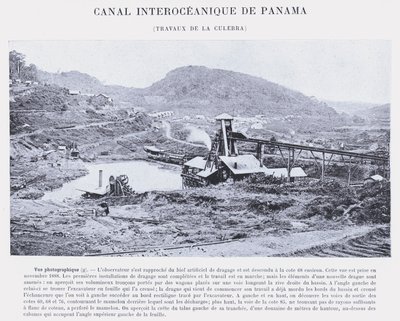 パナマ大洋間運河、ラ・クレブラの作品（モノクロ写真 作： French Photographer
