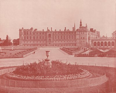 サンジェルマン城、北側正面（モノクロ写真 作： French Photographer