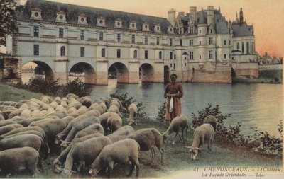 シュノンソー、ルシャトー、ラファサードオリエンターレ 作： French Photographer