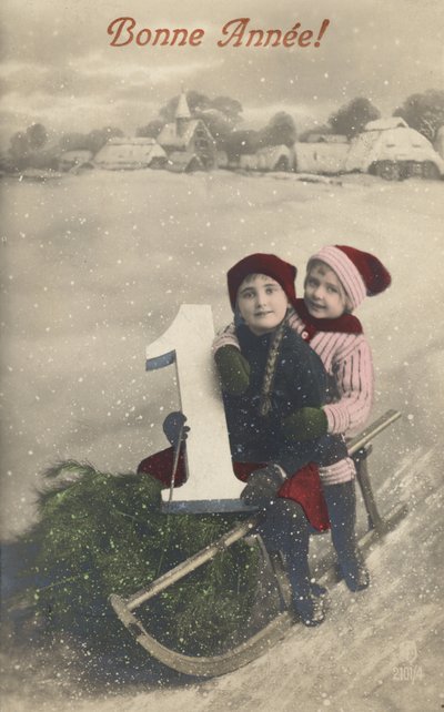 トボガンの子供 作： French Photographer