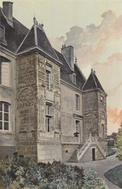 クリュニー、元シャトー（市庁舎） 作： French Photographer
