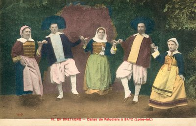 ブルターニュでは、バッツのパルディエの踊り 作： French Photographer