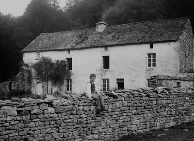 1880年頃のBourmont en Haute Marne周辺の農場。 作： French Photographer