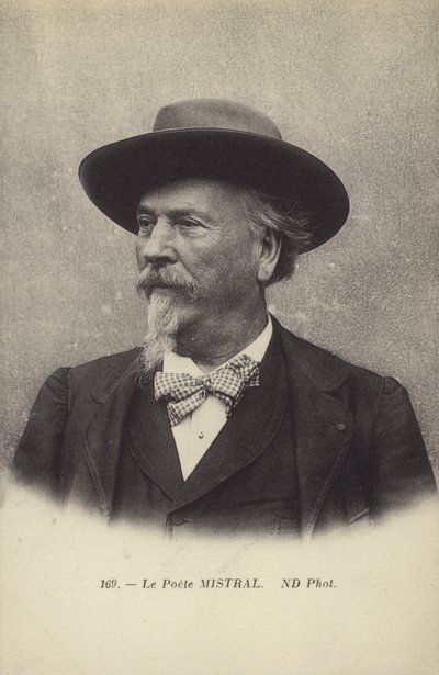 フレデリックミストラル（1830〜1914年）、フランスの詩人、オクシタン語の辞書編集者 作： French Photographer
