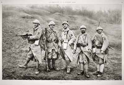 フランスの歩兵と武器 作： French Photographer