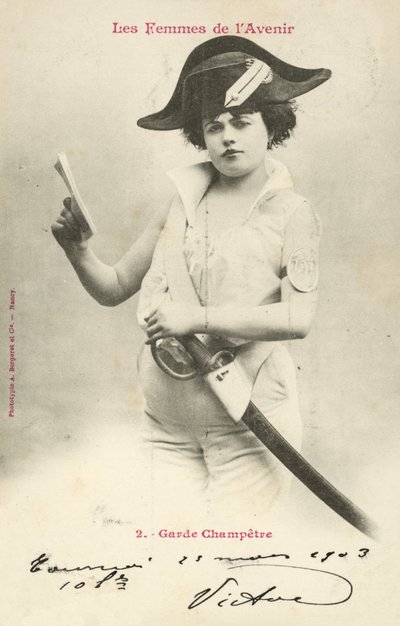 Garde Champetre、未来の女 作： French Photographer