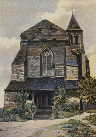 Gennes、St-Veterin Church、Ensemble O（鐘楼の復元前） 作： French Photographer