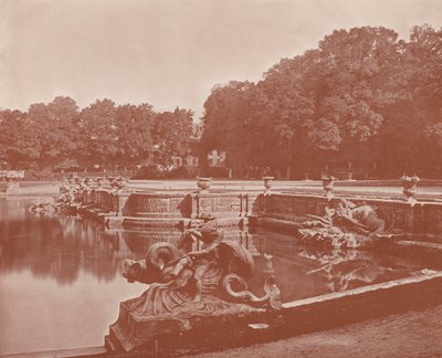 ネプチューンのグランドベイスン（モノクロ写真 作： French Photographer