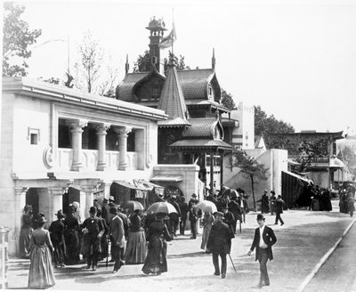 居住の歴史、パリ展、1889 作： French Photographer