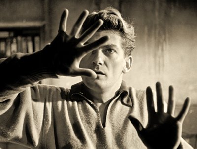 オルフェウスの役を演じるジャンマレ、1950 作： French Photographer