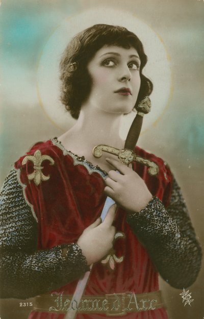 ジャンヌダルク（c 1412-1431） 作： French Photographer