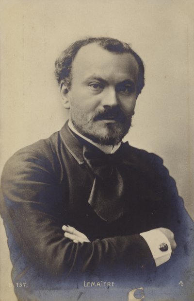 ジュール・ルマイトル（1853-1914）、フランスの評論家、劇作家 作： French Photographer